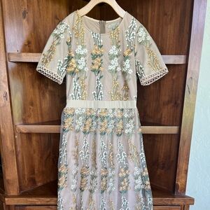 Polagram Floral Dress